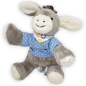 Sterntaler Spieluhr Esel Emmi Mittel M Grau Blau Plüsch Stofftier 20 cm 6012000 - Bild 1 von 8