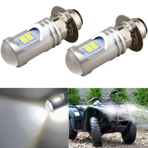 For Yamaha Rhino 450 660 700 6000K LED Bulbs 100w Headlights Super White Lights - Foto 1 di 9