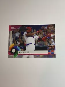 Eloy Jimenez 2023 Topps World Classic Card #28 Dominican Republic - Picture 1 of 2