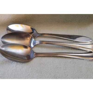 3 Servier-/Taflöffel ~ gemischte Muster ~ China/Generikum/Oneida ~ 8,5 Zoll - Bild 1 von 8