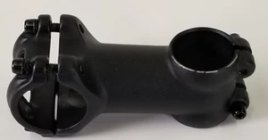 Bike Stem for 31.8mm Handlebar / 25.4mm Stem / Black Aluminum Alloy - Picture 1 of 10