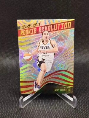 2022 Panini Revolution WNBA Emily Engstler Rookie Revolution GALACTIC Case Hit  - Image 1 of 2