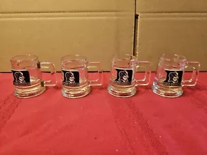 Duke Blue Devils Clear Shot Glasses With Handle - 4 Pack - Picture 1 of 5