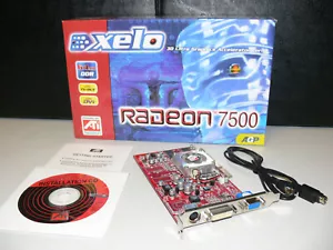 Xelo ATI Radeon 7500LE 64MB Graphics Card CR0212430922 New in OVP - Picture 1 of 6