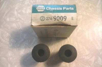 Buje de grillete de resorte de hoja trasero NAPA (2) 274-9009; AMC y FoMoCo 1962-88 Foto 1 de 3