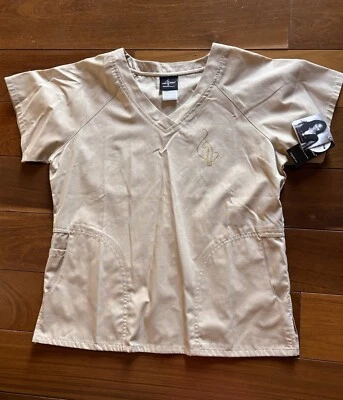 Top Uniforme Top Médico Bebé Phat Beige Uniforme Talla M Foto 1 de 4