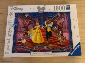 Disney Ravensburger 1000 Piece Puzzle Beauty and the Beast Collector's Edition - Picture 1 of 2