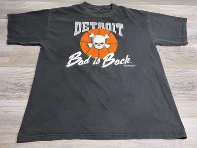 Camiseta De Colección Detriot Pistons 2004 Campeones de la NBA Bad Is Back Para Hombre Talla XL NBA Foto 1 de 4