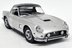 KK 1/18 Ferrari 250 GT California Spyder 1960 Silver/Black Diecast Model Car - Picture 1 of 7