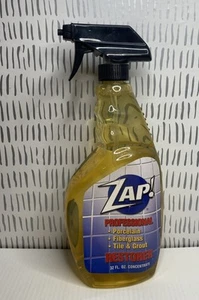 ZAP! PROFESSIONAL RESTORER Tile Porcelain Grout 32 oz Spray Bottle NOS - Picture 1 of 6