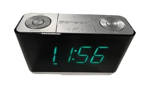 LED SmartSet Emerson Digital Alarm Clock Chord w/ USB & Aux Port/Dimmer Control - Picture 1 of 5