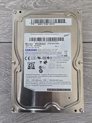 Samsung HD204UI 2TB SATA Festplatte (3.5") – 5400rpm, gebraucht - Bild 1 von 2