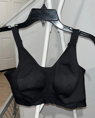 Cacique  bra- black cotton UL NW scoop wireless full coverage Size 42G - Image 1 of 4