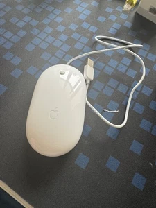 Apple Mouse A1152 Wired USB 2.0 Mighty Mouse With Scroll Ball - Zdjęcie 1 z 2