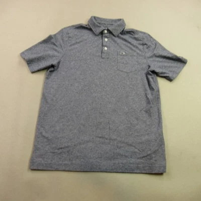 Vineyard Vines Shirt Boys XL Polo Short Sleeve Lightweight Edgartown Blue - Image 1 of 4