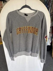 Felpa Harry Potter donna media Grifondoro Universal Studios pullover grigio - Foto 1 di 2