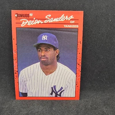 1990 Donruss - Deion Sanders #427 (RC) - Image 1 of 2