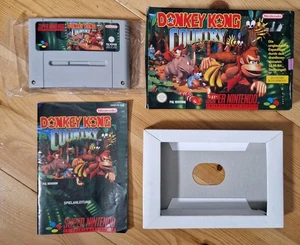Donkey Kong Country in OVP - SNES - Super Nintendo - vollständig ⚡ - Bild 1 von 15