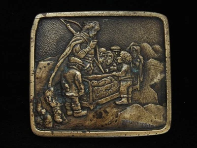 NG23127 HEBILLA ARTE FANTASÍA VINTAGE AÑOS 70 **BLANCANIEVES Y LOS SIETE ENANITOS** Foto 1 de 2