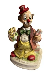 Figura Payaso Waco De Colección "My Only Sunshine" Musical Japón Melodía en Movimiento - Imagen 1 de 8