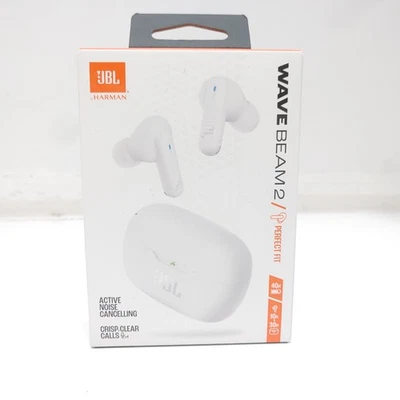 Auriculares Bluetooth JBL Wave Beam 2 Blancos [PO219805] - Imagen 1 de 3