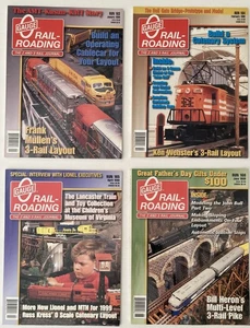 Lote de 10 números revista O GAUGE RAILROADING 2000 Cablecar Catenary Amo *¡EXCELENTE!* - Imagen 1 de 7
