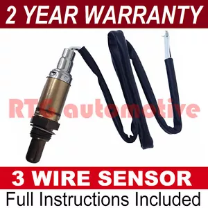 PER VOLVO 240 440 460 480 740 760 780 940 960 SENSORE OSSIGENO LAMBDA 3 FILI 3023 - Foto 1 di 1