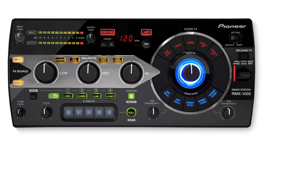 Pioneer DJ RMX 1000 Professional DJ effector & sampler (black) - Image 1 of 4