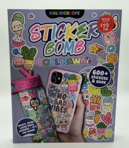 Carino Adesivo Cool Kawaii Bomba 600+ Libro - Foto 1 di 6