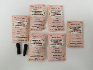 Vintage DANBERT BÜGELKISSEN Brille Brillengestell Kissen 6 PAAR - Bild 1 von 3