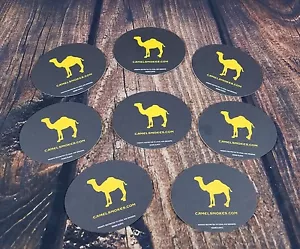 Camel Cigarettes Collectible Beer Drink Coasters 8 Smoke Tobacco NEW Old Stock - Picture 1 of 4