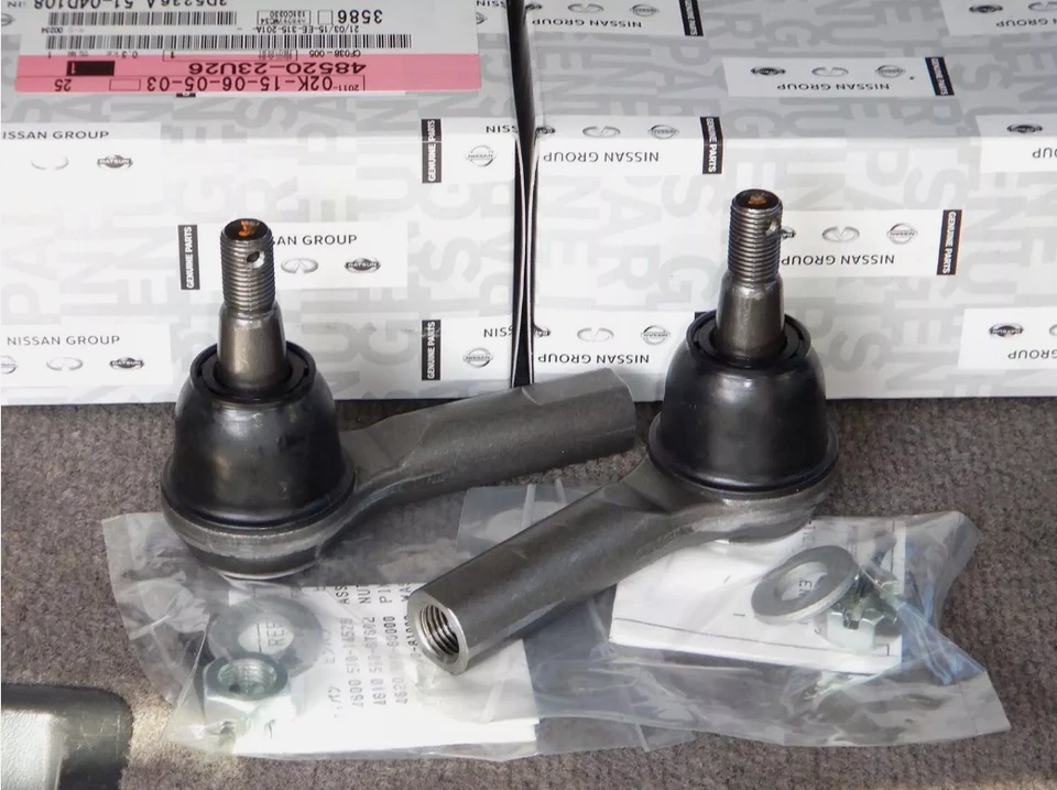 Barra de amarre exterior delantera genuina Nissan Skyline R33 R34 GTR 48520-23U26 x2 Foto 1 de 1