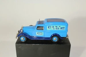 1:43 Brooklin Models 1935 DODGE VAN CITY ICE DELIVERY BRK.16A England Blue - Picture 1 of 3