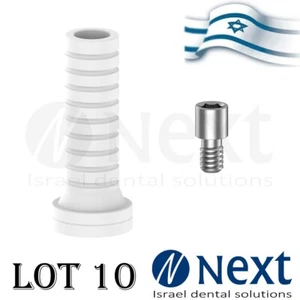 Lote x 10 Nuevo Multi Unidad Plástico Manga Tornillo Pilar 1.4 mm - Imagen 1 de 5