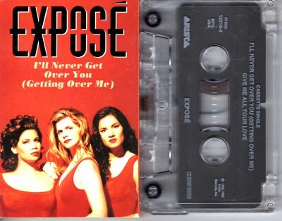 Expose Ill Never Get Over You 1993 Cassette Tape Single Rap Hiphop R&B - Image 1 of 2