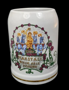 Moet Marstall Champagner Krügerl 2014 Ceramic Mug 4" - Picture 1 of 22