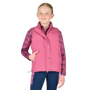 Dublin Kids Patrice Everyday Puffer Vest - Red Violet - Picture 1 of 8