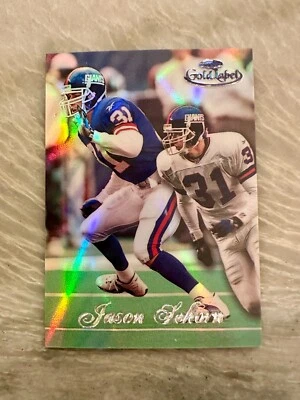 JASON SEHORN 1998 TOPPS GOLD LABEL CLASS 2 BLACK LABEL PARALLEL SP #67 (GIANTS) - Image 1 of 2