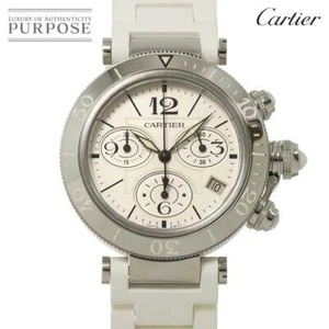 Cartier Pasha Seatimer Chronograph W3140005 Unisex Watch From Japan G0511 - Picture 1 of 7