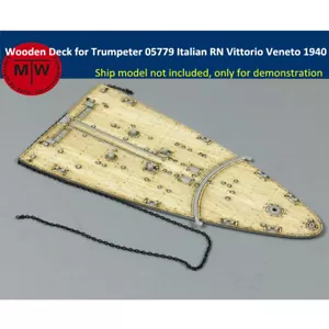 1/700 Mazo de Madera para Trompetista 05779 Italiano RN Vittorio Veneto 1940 Kit Modelo - Imagen 1 de 1