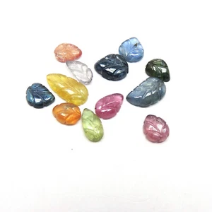 talla de hoja de zafiro múltiple 11x5,5x2, 7x6x1,5 mm 13,20 - Imagen 1 de 6