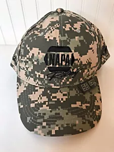 NAPA Racing Intrepid Fallen Heroes Fondo Camuflaje Bola Gorra Sombrero 56 Truex 28 JR Capps - Imagen 1 de 8