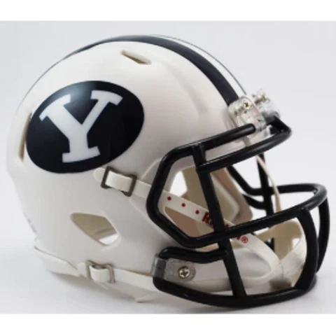 Brigham Young Cougars (BYU) NCAA Mini Speed Football Helmet - NCAA Cover