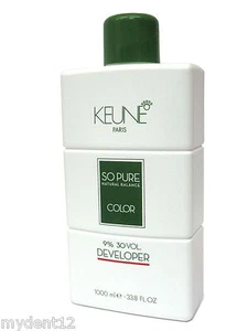 Keune So Pure Developer Creme 9% Sauerstoff ""Kostenloser weltweiter Versand"" 33,8 1 Liter - Bild 1 von 1