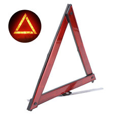 Car Tripod Emergency Breakdown Warning Triangle Red Reflective Safety Hazard  WB
