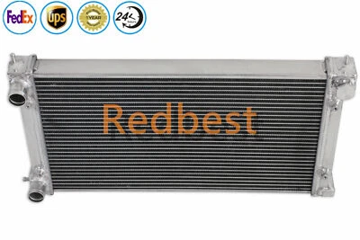 Aluminum Radiator For 89  Volkswagen MK1 MK2 Cabriolet Corrado L4 MT 1982-1992 - Image 1 of 4