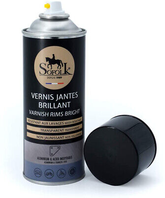 Vernis Jantes Aluminium Et Métal Avec Anti-UV - Aérosol 400ml • 19.99€