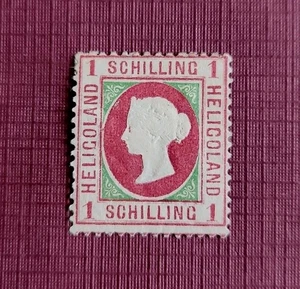 Lot A1. Stamp Germany 1 Schilling 1869  Helgoland MH F - Bild 1 von 2