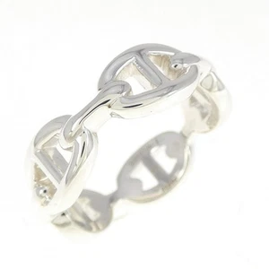 Authentic HERMES Chaine d'Ancre Enchene Ring  #260-007-686-2250 - Picture 1 of 4