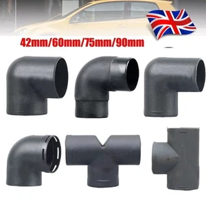 42/60/75mm Air Vent Ducting Pipe Hose Outlet Connector Tube For Diesel Heater - Picture 1 of 10